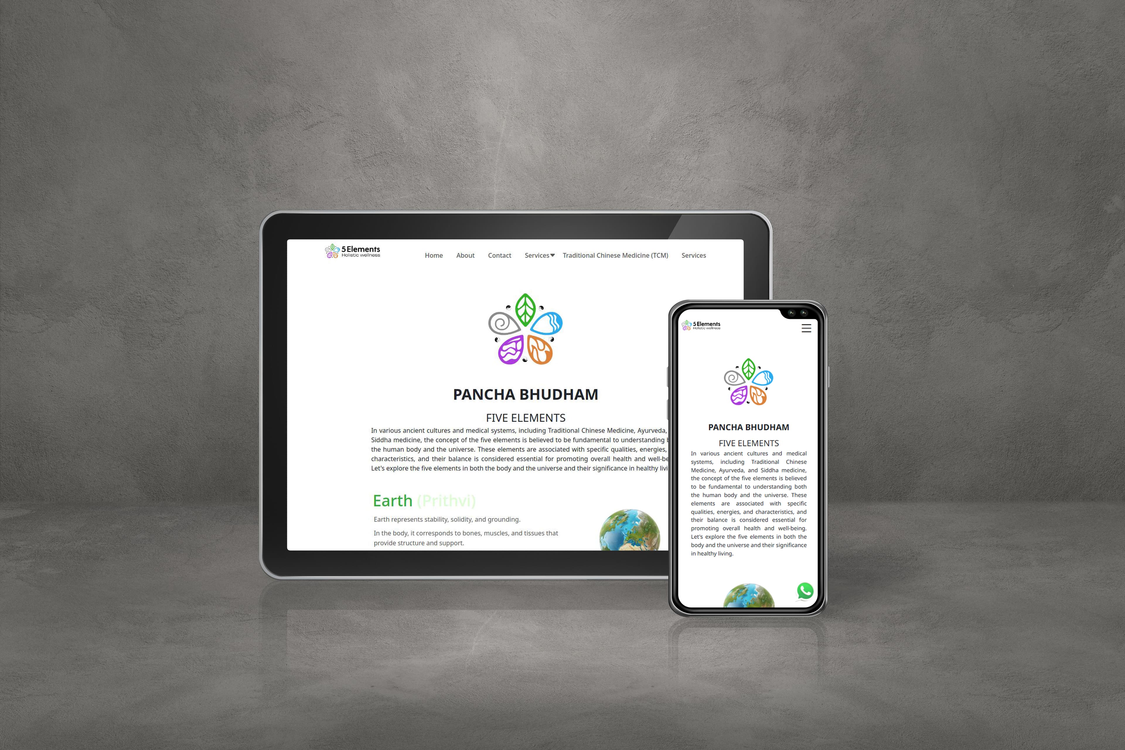 5 Elements - Healing & Wellness Platform